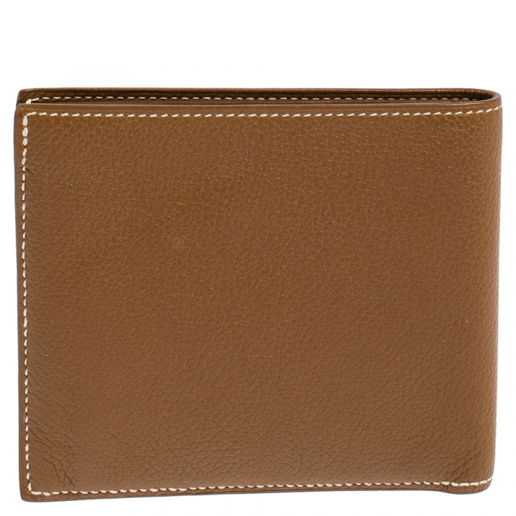Pre Owned Hermes Kraft Evercolor Leather MC² Copernic Wallet