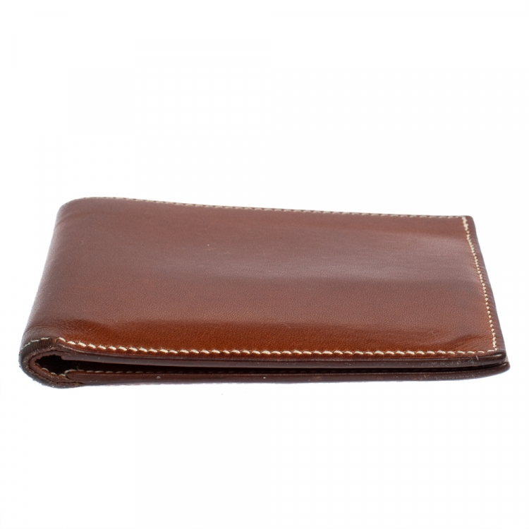 Pre Owned Hermes Fauve Barenia Leather MC² Copernic Wallet