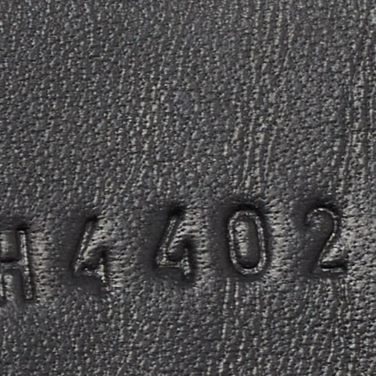 Pre Owned Hermes Black Leather Chypre Sandals  Size 44