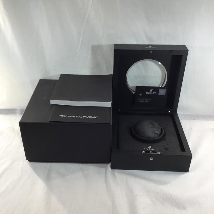 Pre Owned Hublot Gray Titanium Classic Fusion 511.NX.7071.LR Men's Wristwatch 45 MM