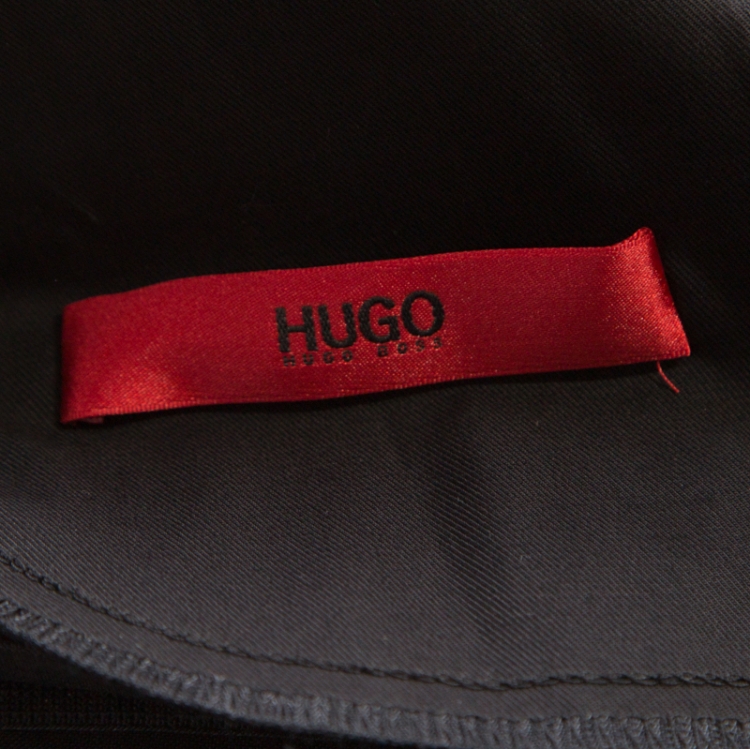 Pre Owned Hugo By Hugo Boss Grey Wool Slim Fit Himens Trousers XL