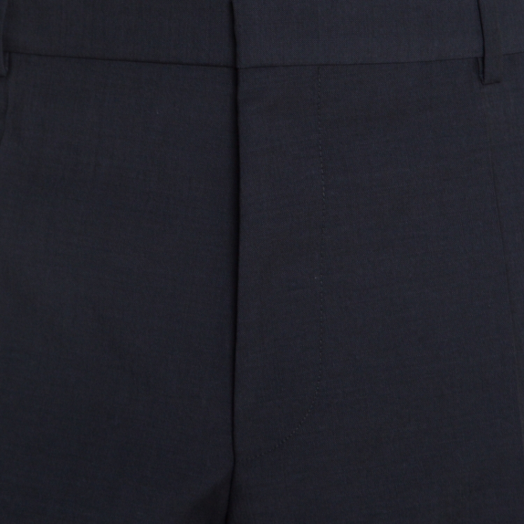 Pre Owned Hugo By Hugo Boss Grey Wool Slim Fit Himens Trousers XL