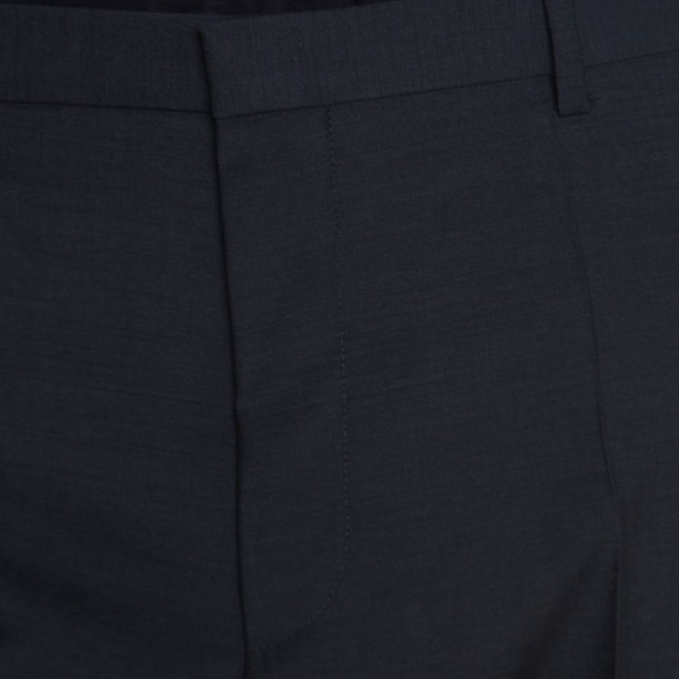 Pre Owned Hugo By Hugo Boss Grey Wool Slim Fit Alim/Himens Suit XL