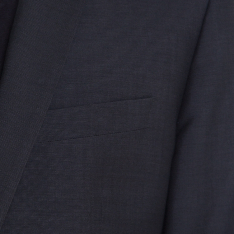 Pre Owned Hugo By Hugo Boss Grey Wool Slim Fit Alim/Himens Suit XL
