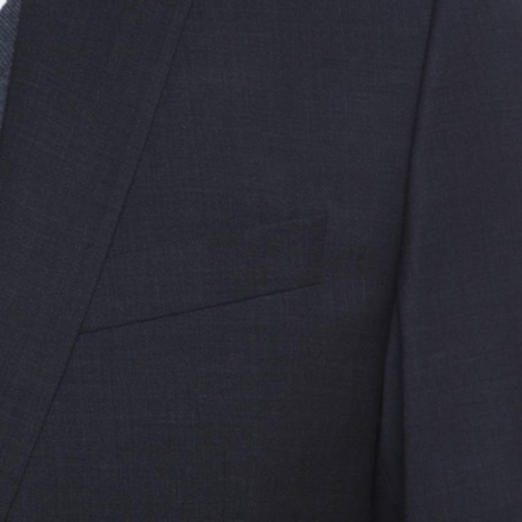 Pre Owned Hugo by Hugo Boss Grey Wool Amaro/Heise Blazer M