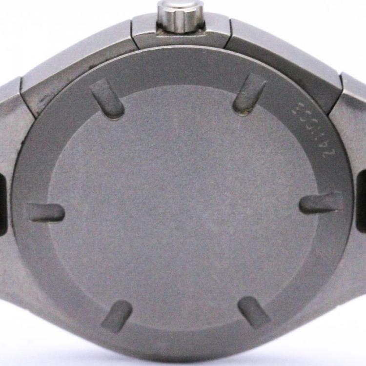 Pre Owned IWC Blue Titanium Porsche Design Men's Wristwatch 36MM