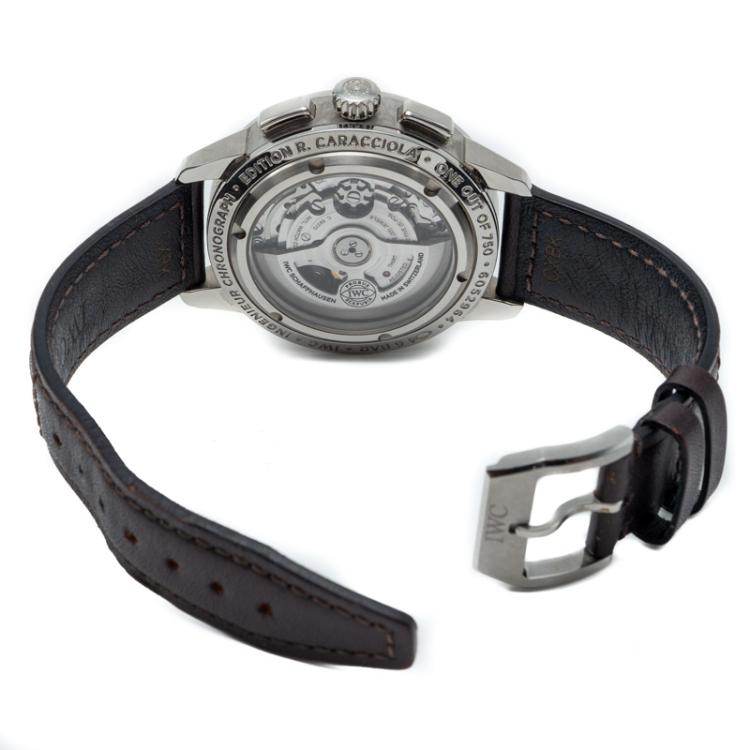 Pre Owned IWC Grey Slate Dial Ingenieur Special Edition To 750 Piece Steel Men'S Watch 42MM