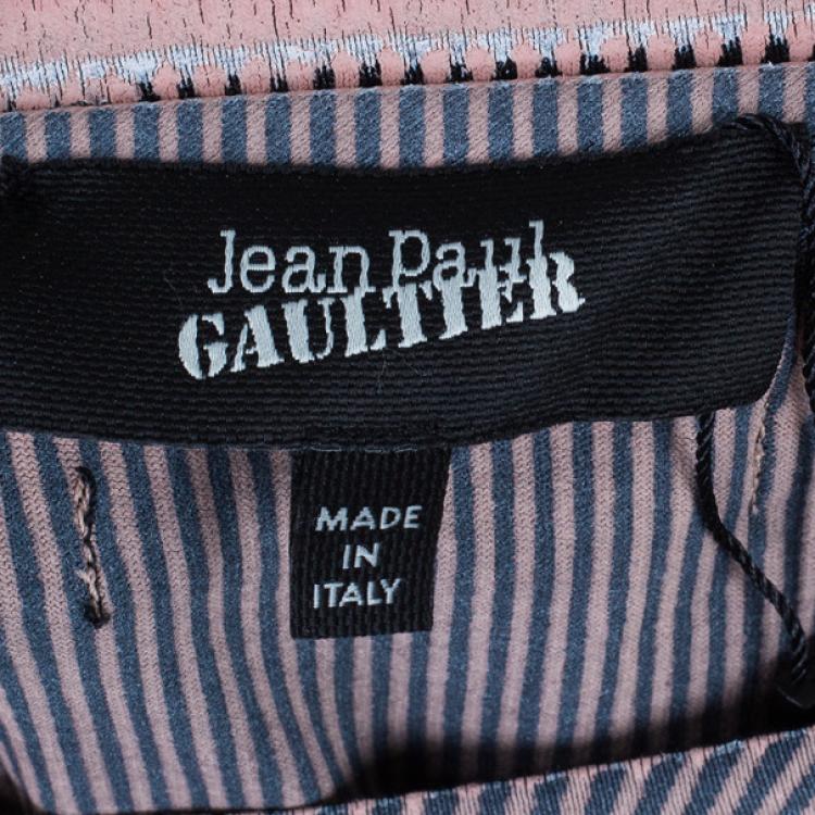Pre Owned Jean Paul Gaultier Abstract Print Men’s T-Shirt  L