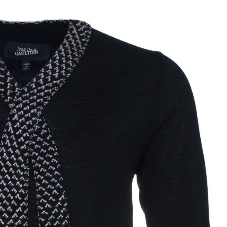 Pre Owned Jean Paul Gaultier Mens Knit Tie Sweater S