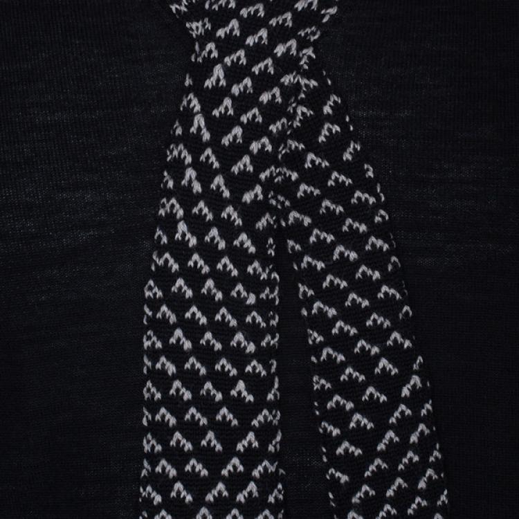 Pre Owned Jean Paul Gaultier Mens Knit Tie Sweater S