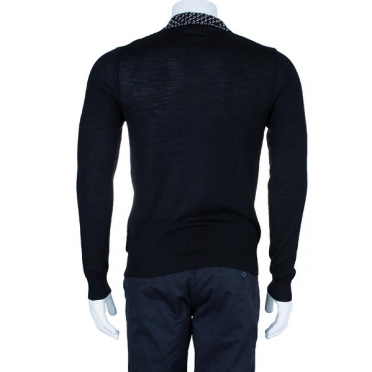 Pre Owned Jean Paul Gaultier Mens Knit Tie Sweater M
