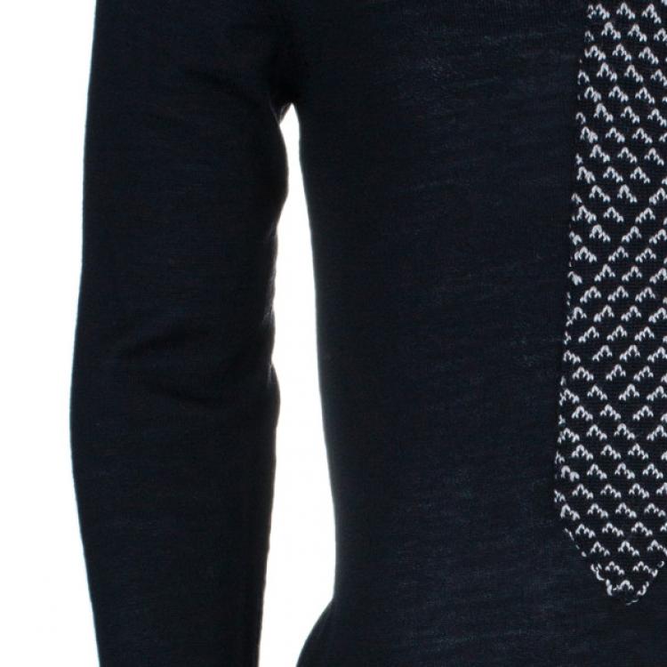 Pre Owned Jean Paul Gaultier Mens Knit Tie Sweater M