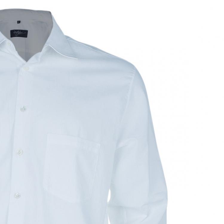 Pre Owned Jean Paul Gaultier White Men's Shirt L