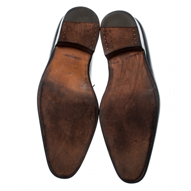Pre Owned حذاء أكسفورد جي.إم ويستونجلد أسود مقاس 42