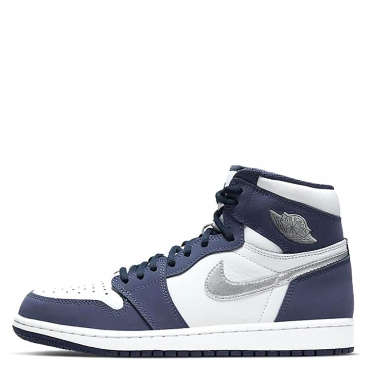 مملوكة مسبقًا Nike Jordan 1 Retro High Japan Midnight Navy Sneakers Size EU 37.5 US 5Y