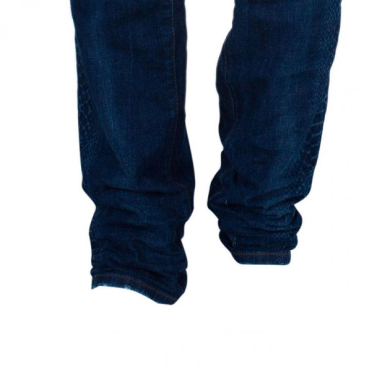 Pre Owned Just Cavalli Blue Relaxed Fit Men's Jeans XXL