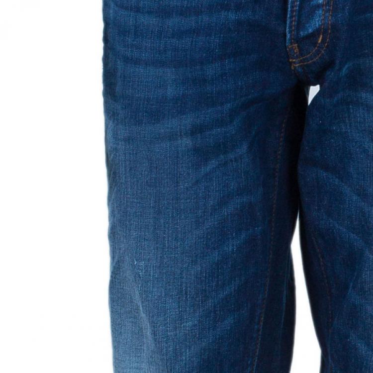 Pre Owned Just Cavalli Blue Relaxed Fit Men's Jeans XXL