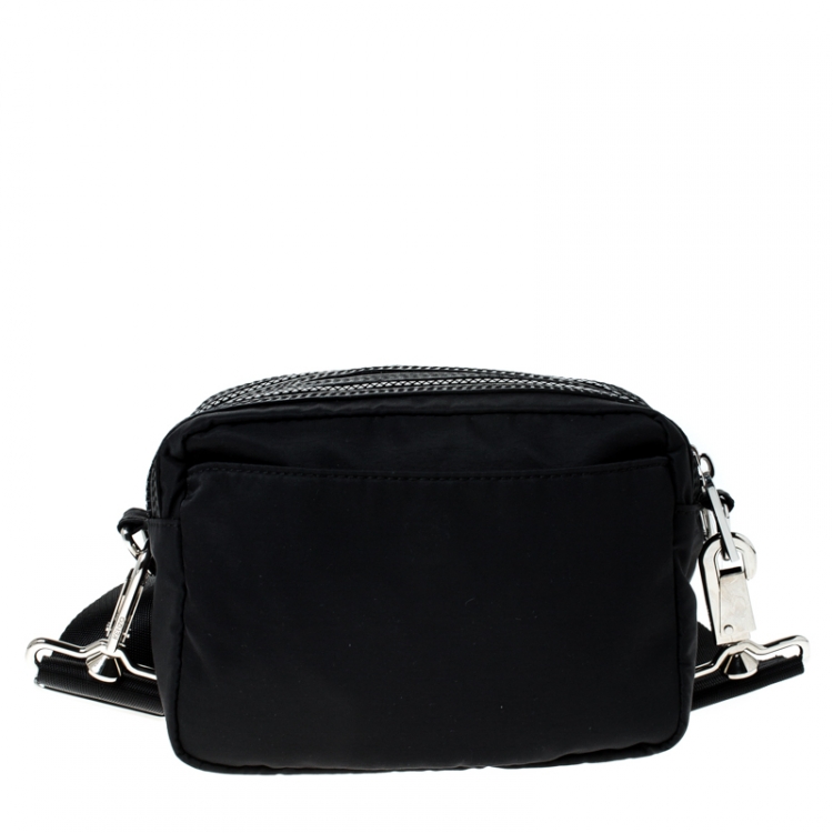 Pre Owned Kenzo Black Nylon Sport Shoulder Bag
