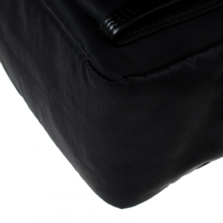 Pre Owned Kenzo Black Nylon Sport Shoulder Bag