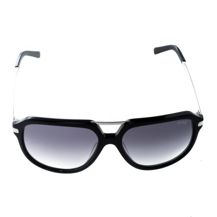 مملوكة مسبقًا Korloff Black Gradient KOR2035 Aviator Sunglasses