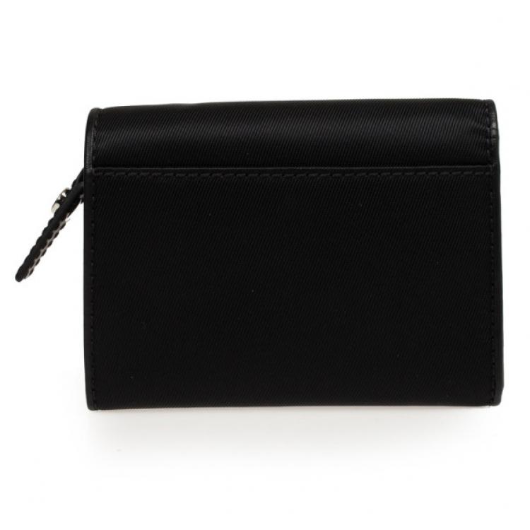 Pre Owned Lancel Compact Flap Wallet 
