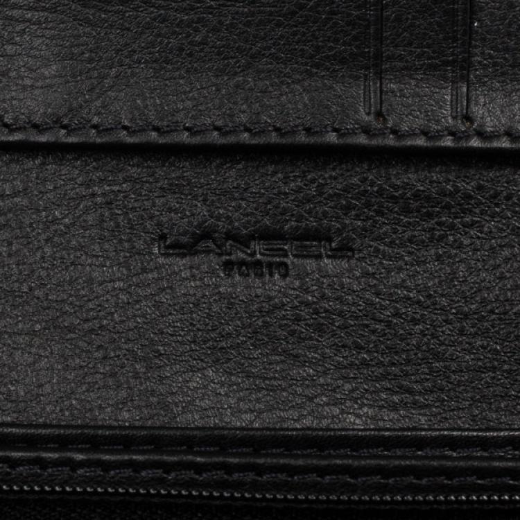 Pre Owned Lancel Compact Flap Wallet 