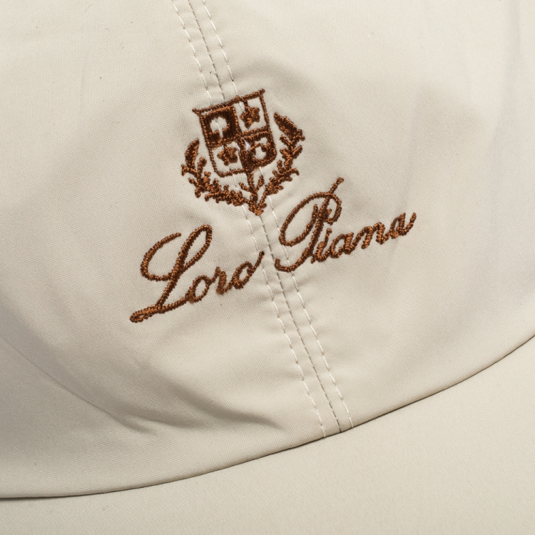 Pre Owned Loro Piana Beige Storm System Baseball Cap M