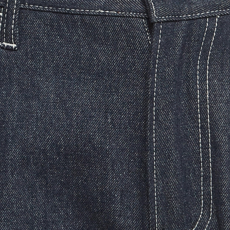 Pre Owned Loro Piana Blue Denim Jeans XL Waist 36"