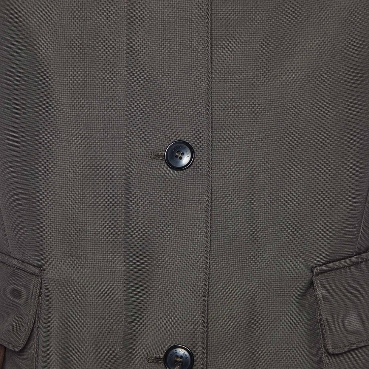 Pre Owned Loro Piana Grey Roadster Villa D'Este Jacket L