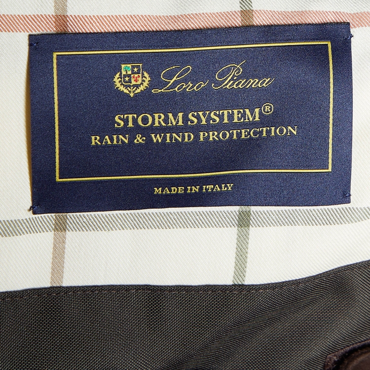 Pre Owned Loro Piana Grey Roadster Villa D'Este Jacket L