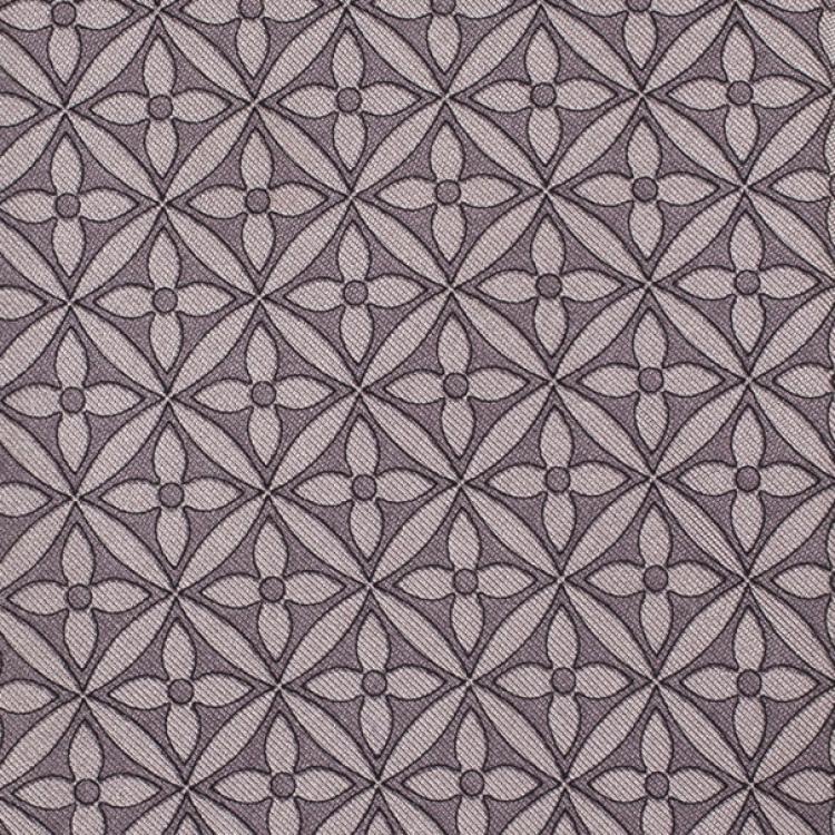 Pre Owned Louis Vuitton Grey Floral Print Tie