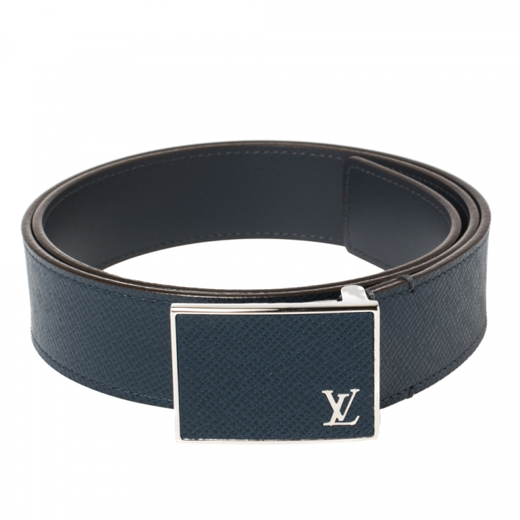 Blue And Black Louis Vuitton Belt