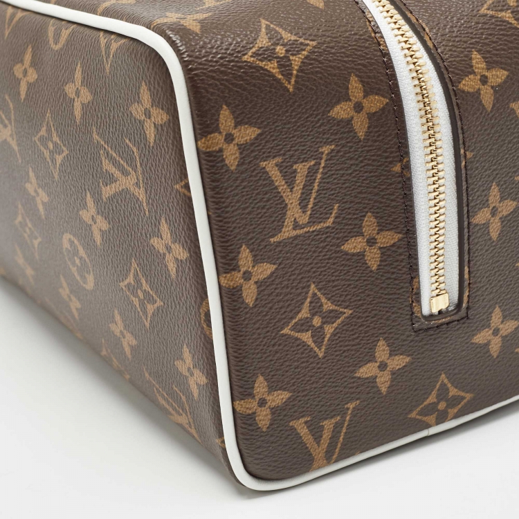 Pre Owned Louis Vuitton x NBA Monogram Canvas Cloakroom Dopp Kit Bag