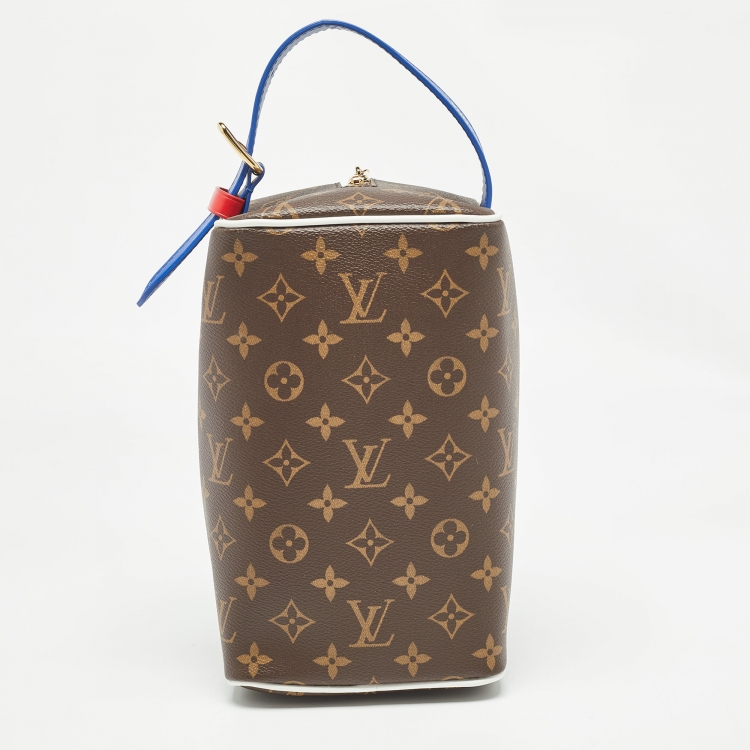 Pre Owned Louis Vuitton x NBA Monogram Canvas Cloakroom Dopp Kit Bag