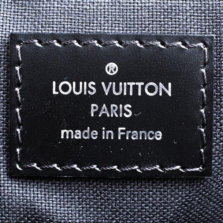 Pre Owned Louis Vuitton Damier Graphite Canvas Porte Documents Jour Messenger Bag