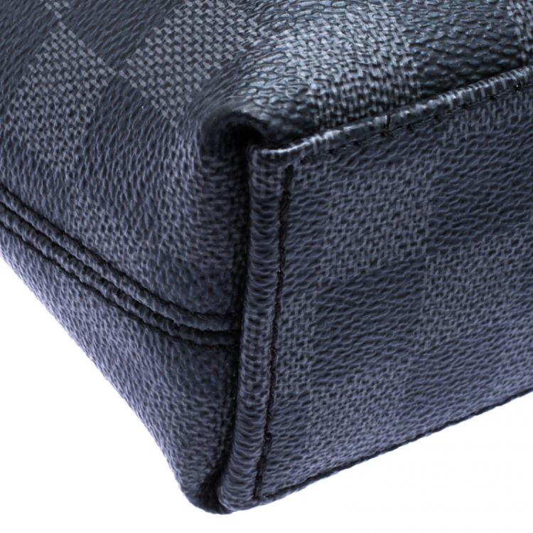 Pre Owned Louis Vuitton Damier Graphite Canvas Porte Documents Jour Messenger Bag
