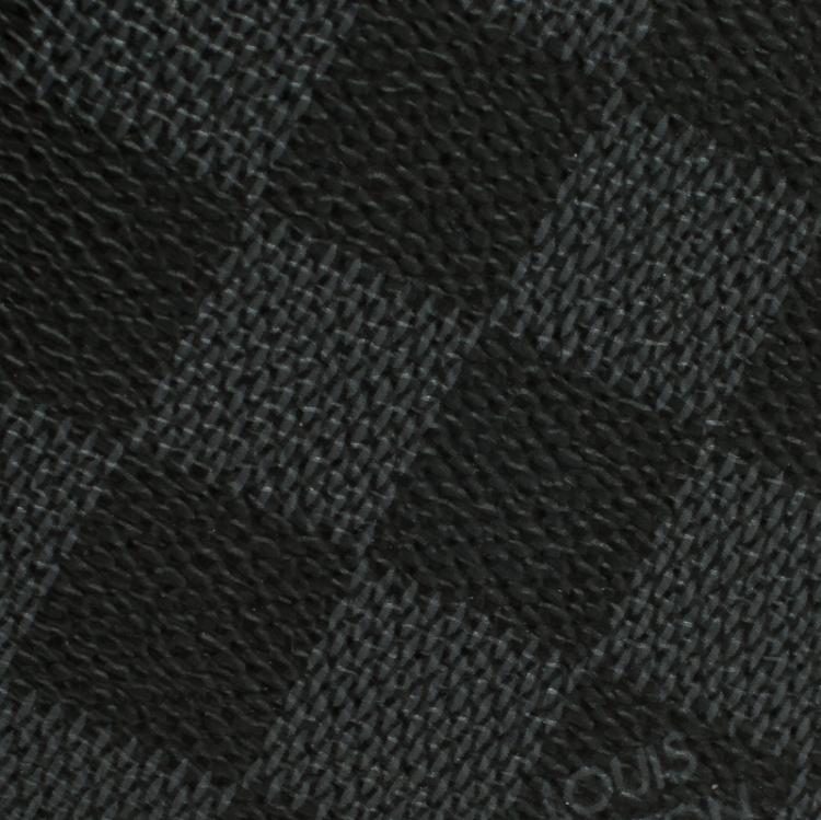 Pre Owned Louis Vuitton Damier Graphite Canvas Amerigo Wallet