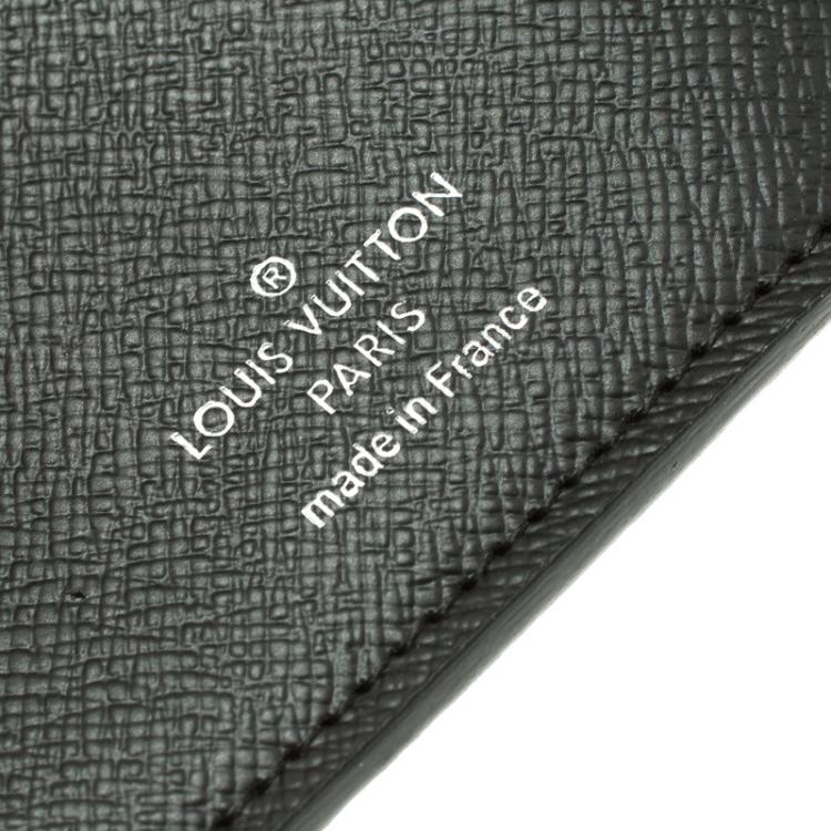 Pre Owned Louis Vuitton Damier Graphite Canvas Amerigo Wallet