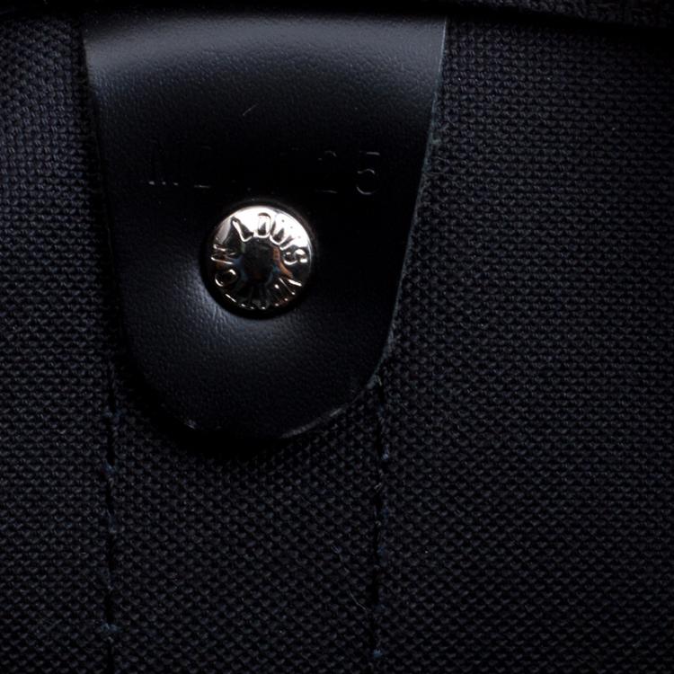 Pre Owned Louis Vuitton Damier Graphite Canvas Keepall Bandouliere 55