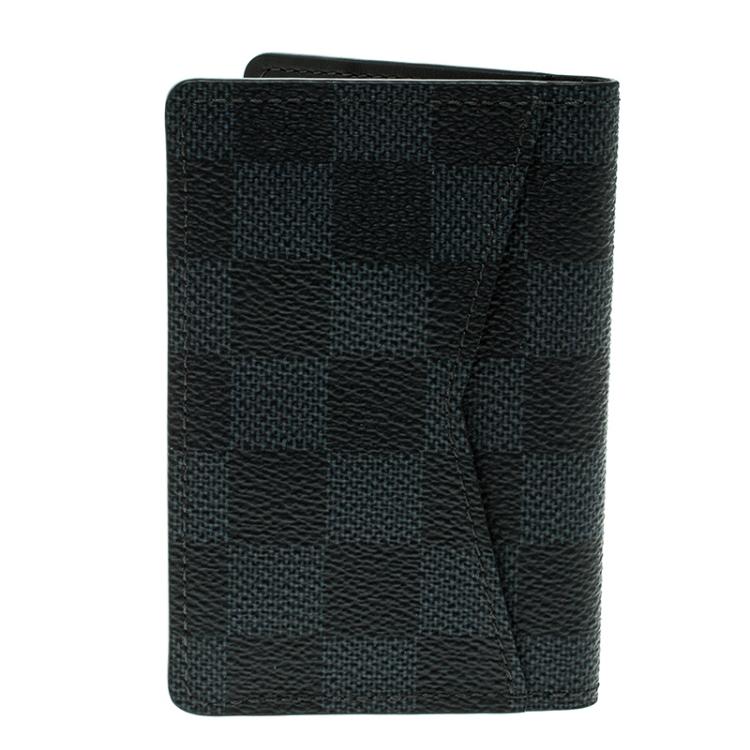Pre Owned Louis Vuitton Damier Graphite Pocket Organizer