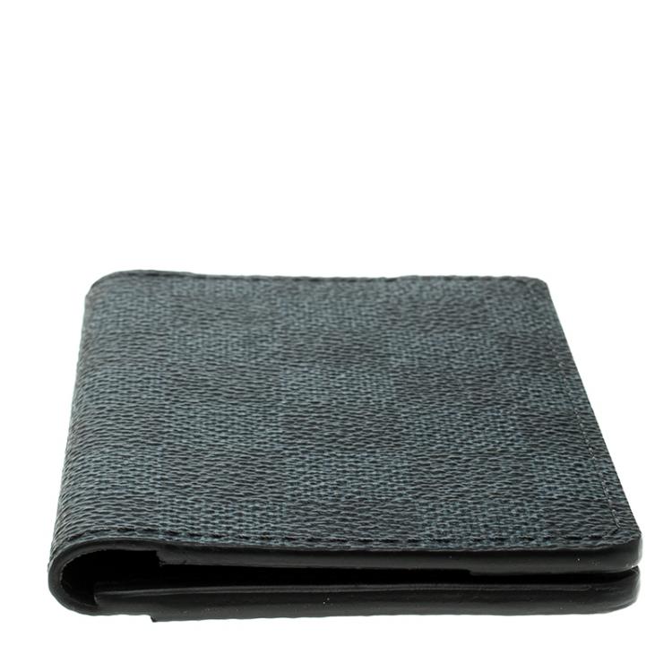 Pre Owned Louis Vuitton Damier Graphite Pocket Organizer