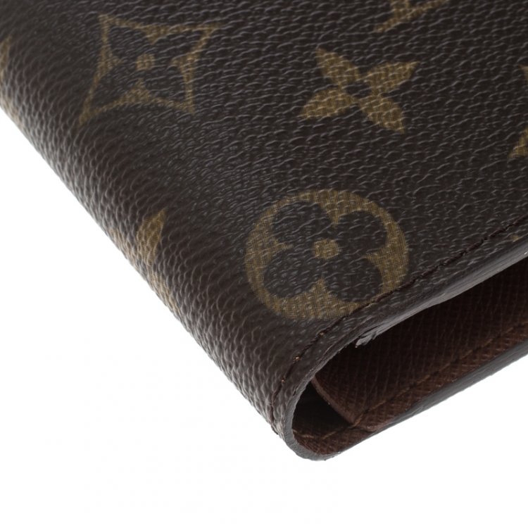 Pre Owned Louis Vuitton Monogram Canvas Bifold Wallet