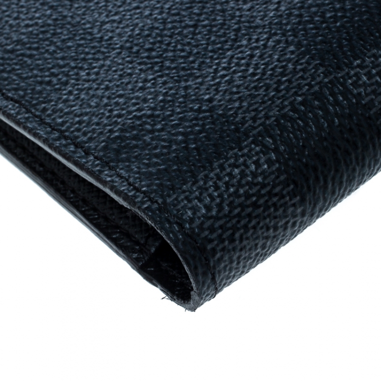 Pre Owned Louis Vuitton Damier Graphite Canvas Multiple Bifold Wallet