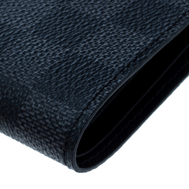 Pre Owned Louis Vuitton Damier Graphite Canvas Multiple Bifold Wallet