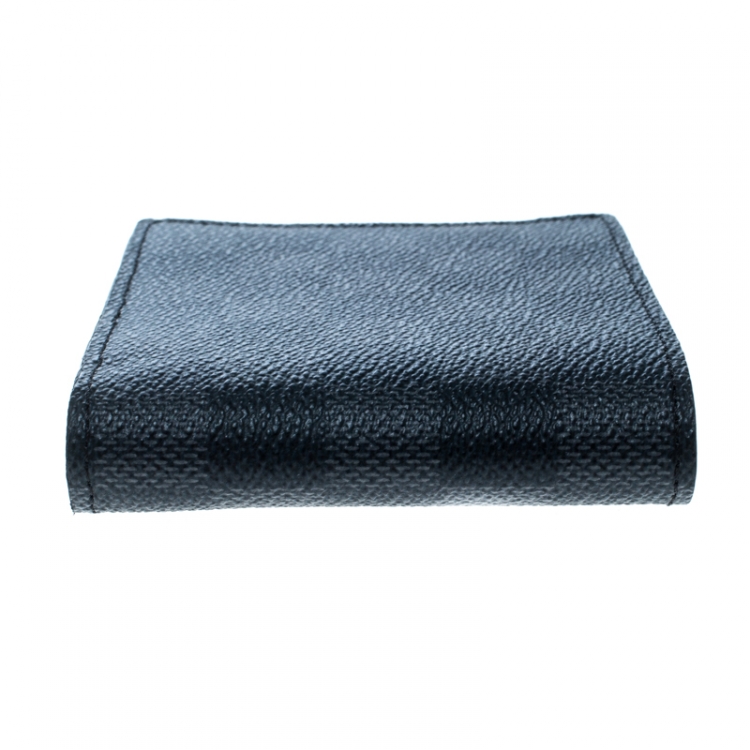 Pre Owned Louis Vuitton Damier Graphite Canvas Multiple Bifold Wallet
