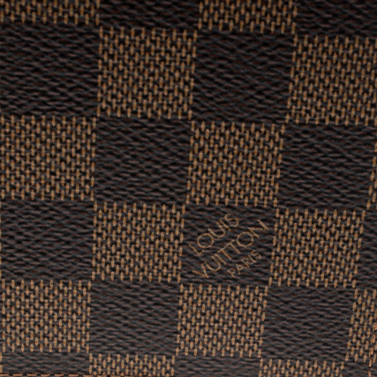 Pre Owned Louis Vuitton Damier Ebene Florin Wallet