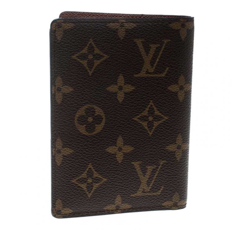 Pre Owned Louis Vuitton Damier Ebene Canvas Billfold Wallet