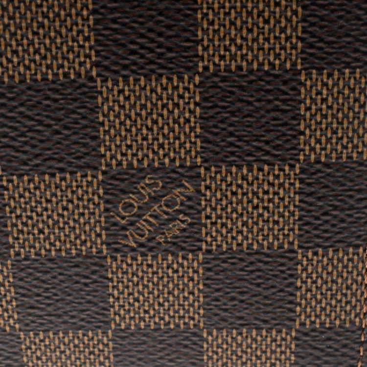 Pre Owned Louis Vuitton Damier Ebene Canvas Billfold Wallet