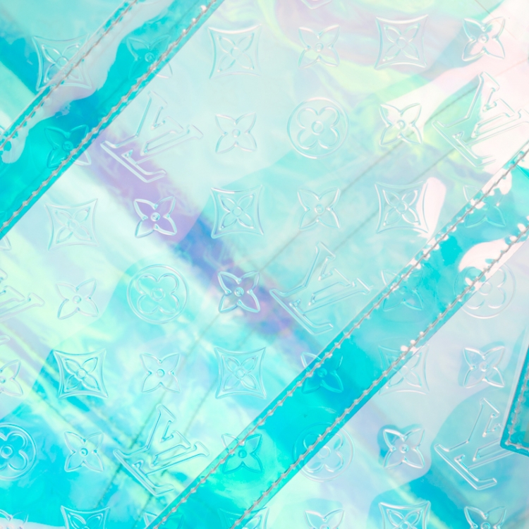 Pre Owned Louis Vuitton Monogram Prism Keepall Bandouliere 50 Bag