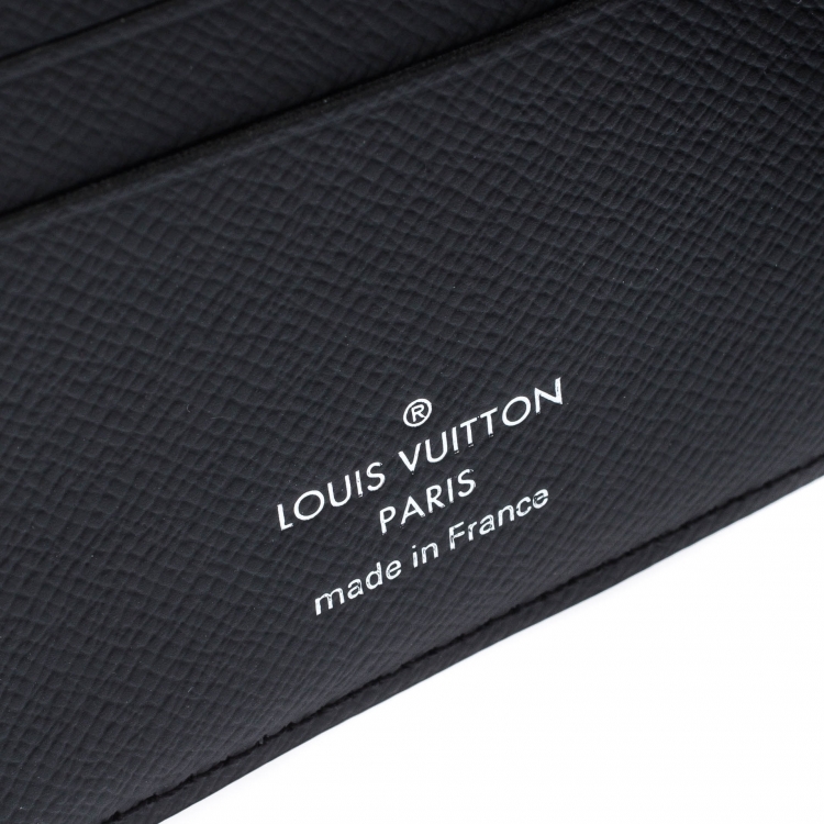 Pre Owned Louis Vuitton Grey Galaxy Monogram Canvas Multiple Bifold Wallet